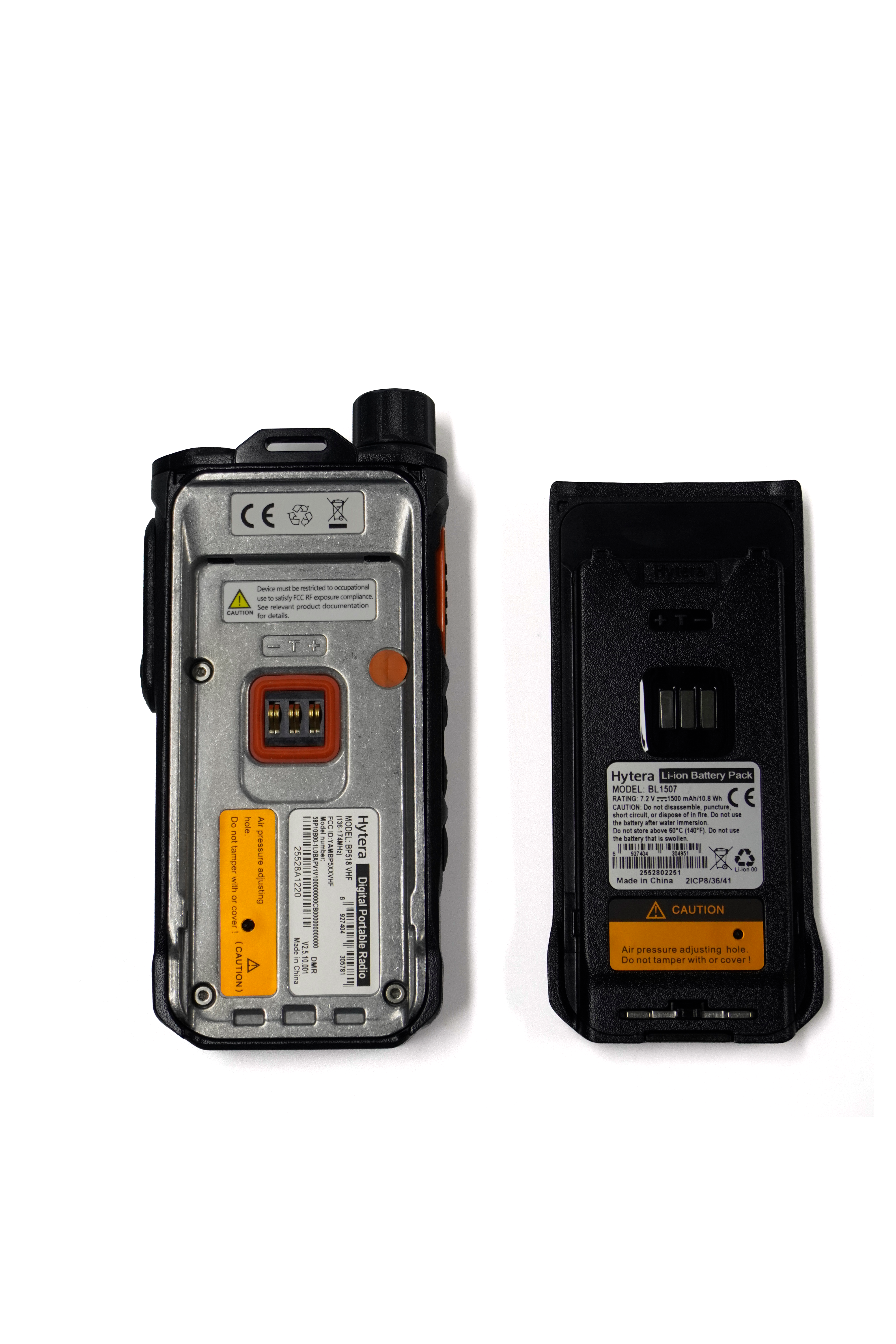 Hytera BP518LF detail view